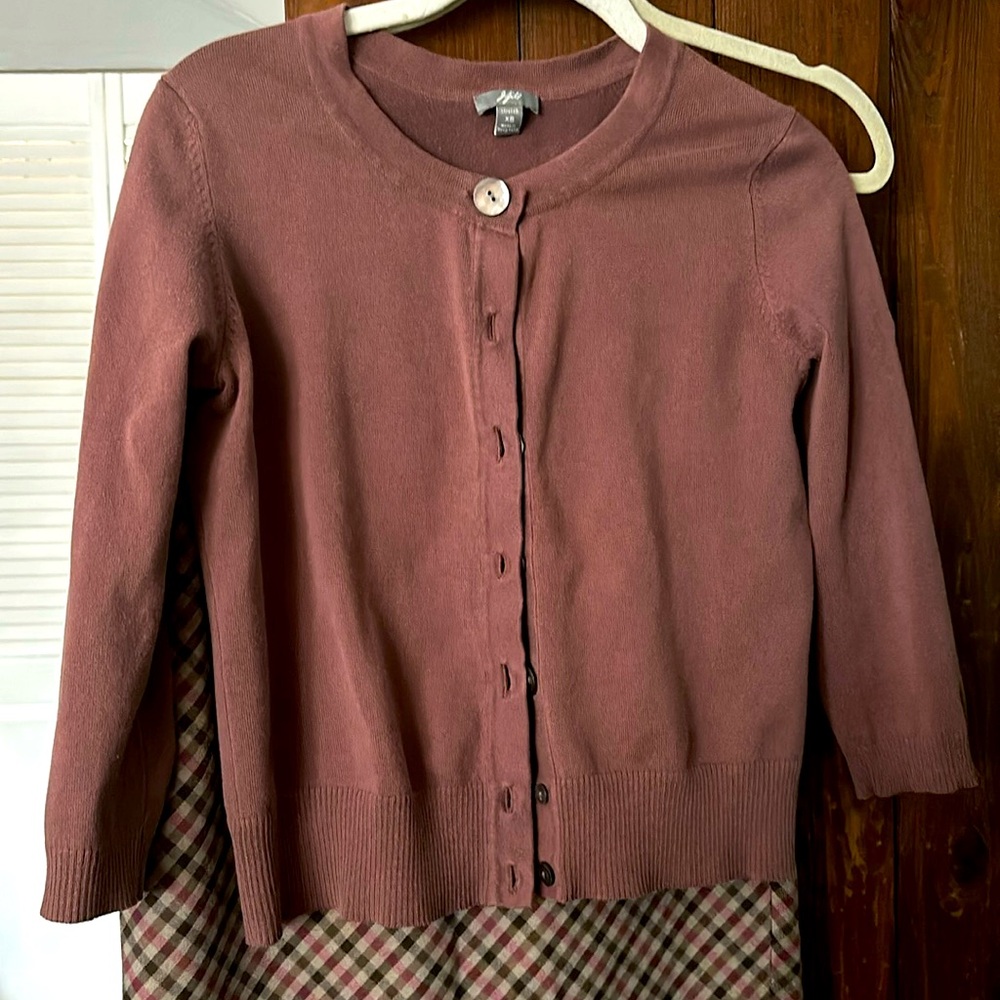 Good condition skirt with matching sweater.